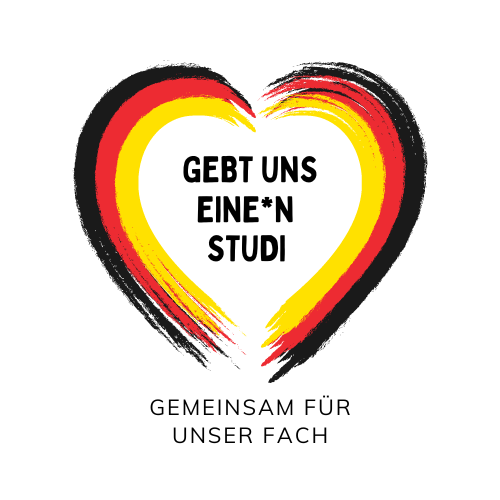 Gebt uns eine*n Studi